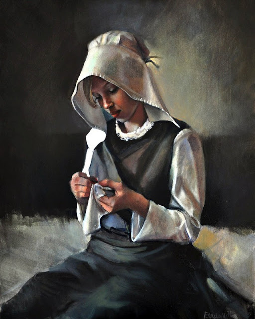 Adorable Paintings by Polish Figurative Painter "Emilia Wilk"