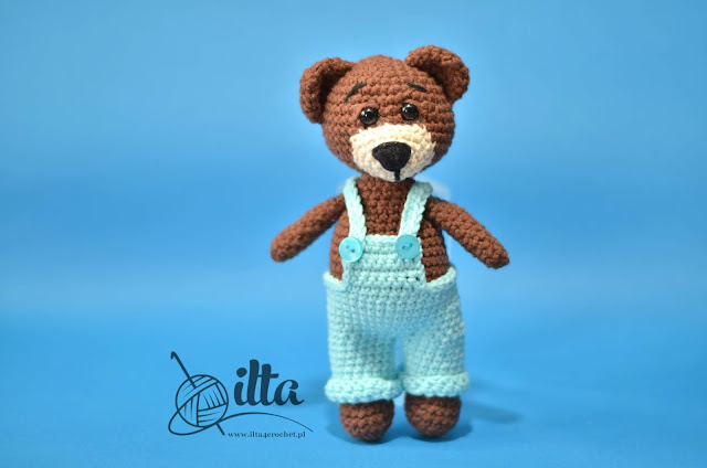 szydełko amigurumi crochet teddy bear