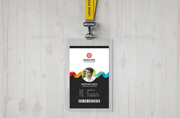 25 Contoh Desain ID Card Keren Untuk Inspirasi - GRAFIS 