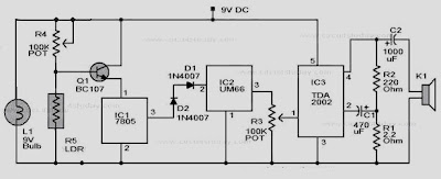 Smoke Detector circuit