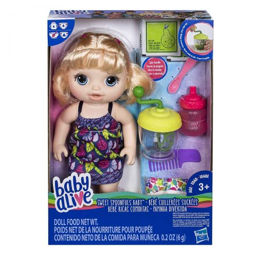 BABY ALIVE SWEET SPOONFUL'S BLONDE BABY DOLL GIRL