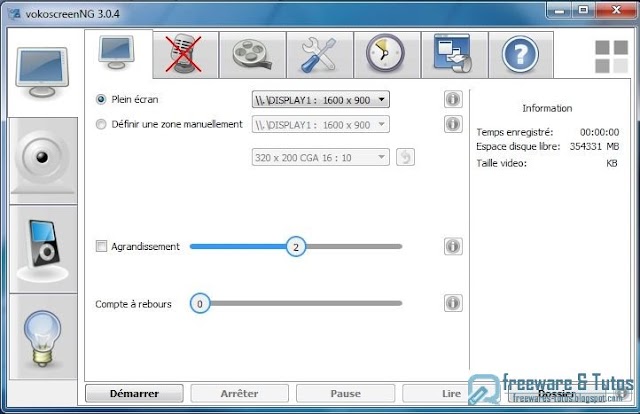 VokoscreenNG : pour capturer tout ce qui se passe sur votre écran ou votre webcam