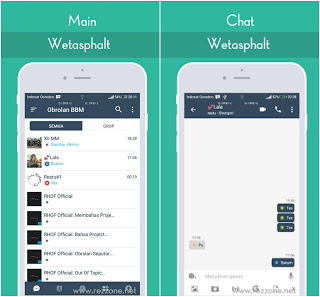 BBM Mod Wetasphalt v1.8 Based 3.3.1.24 Update Apk Bebas Iklan