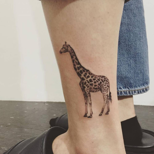 Tatuagens de girafa