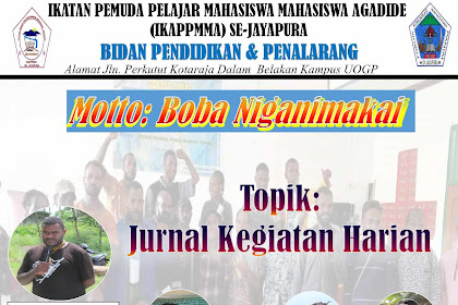 IKAPPMMA Jayapura Gelar Diskusi Menulis Jurnal Kegiatan Harian 