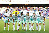 CLUB ATLÉTICO OSASUNA. Temporada 2022-23. Chimy Ávila, Aitor Fernández, Jorge Herrando, Lucas Torró, Unai García. Manu Sánchez, Aimar Oroz, Rubén García, Iker Benito, Pablo Ibáñez y Diego Moreno. F. C. BARCELONA 1 CLUB ATLÉTICO OSASUNA 1 Martes 02/05/2023, 19:30 horas. Campeonato de Liga de 1ª División, jornada 33. Barcelona, Spotify Camp Nou: 76.061 espectadores. GOLES: ⚽1-0: 85’, Jordi Alba.