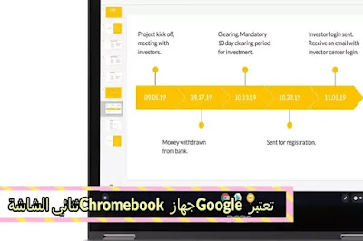 تعتبر Google جهاز Chromebook ثنائي الشاشة مثل Microsoft Surface Neo Rival