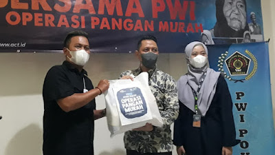 Jalin Kerjasama, ACT Jabar Berkolaborasi Dengan PWI Kota Bandung Gelar OPM