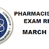 Pharmacist Board Exam Result - March 2019