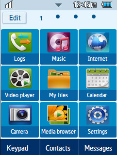 General Google Samsung Corby 2 Theme Menu