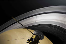 Gambar Spektakuler Saat Cassini-Huygens Memasuki Cincin Saturnus