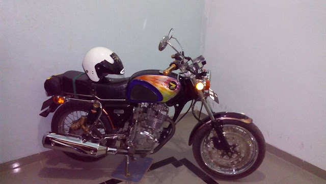 Modifikasi Honda CB Dream basic GL max 97