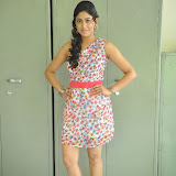 Manisha Yadav Photos in Floral Short Dress at Preminchali Movie Press Meet 60 