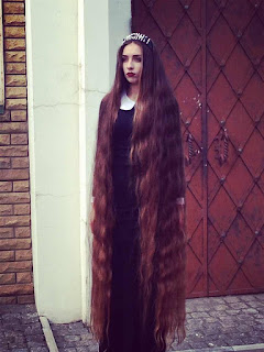 floor length hair