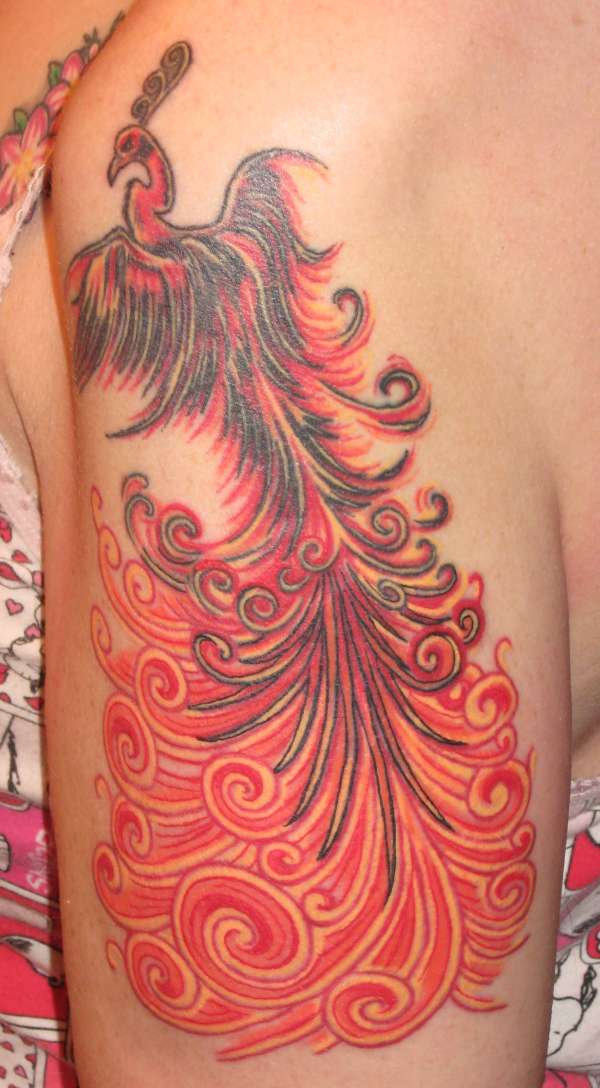 phoenix tattoo designs for men