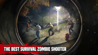 Screenshots of Zombie Hunter Sniper Apocalypse Mod Apk 3.0.11+ (UnlimitedMoney/Gold) Android