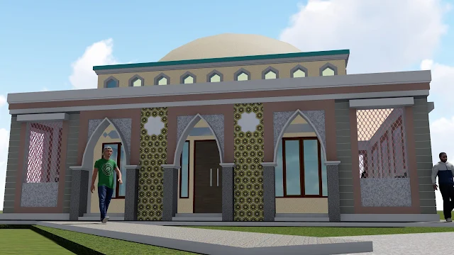 desain masjid megah