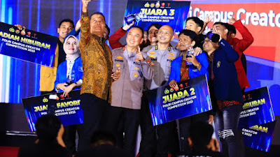 Polri Campus Creator Competition 2023 Jadi Ajang Generasi Muda Berkreasi