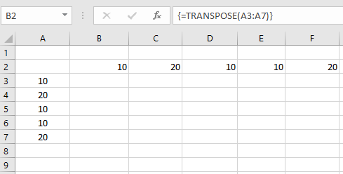 Fungsi TRANSPOSE: Pengertian, Kegunaan, dan Contohnya