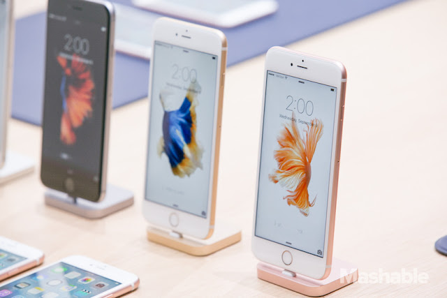 Compare iPhone 6s Plus with the flagship Android-PHABLET