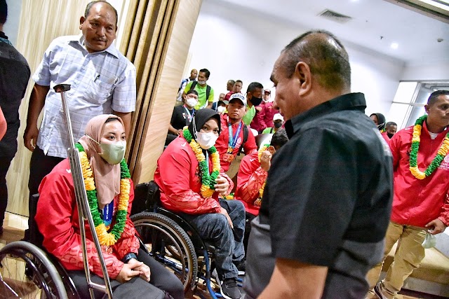 Sumut Peringkat Tiga Raih Emas Terbanyak se-Indonesia di Perhelatan ASEAN Para Games