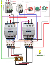 maniobra motor tres velocidades trifasico