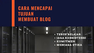 tujuan membuat blog