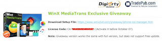 Download WinX Media Trans + License