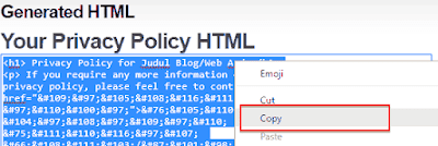 Cara Praktis Membuat Privacy Policy Pada Blog Terbaru