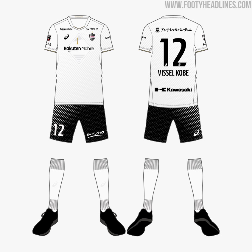 Vissel Kobe 2022 Asics Home, Away and Third Kits - FOOTBALL FASHION