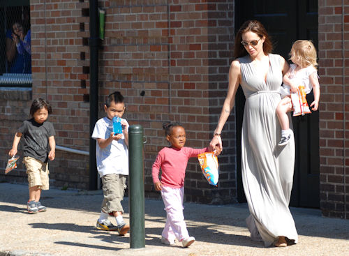 Brad Pitt And Angelina Jolie Kids