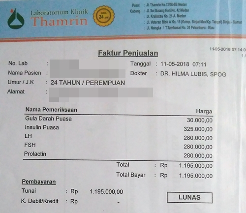 Lihat Biaya Cek Darah Lengkap 