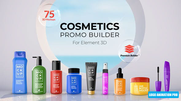shampoo containers,tubes,jars,batchers,mascaras,fliptop bottles,simple plastic containers,droppers,sprays,applicator,cream,hands cream,toothpaste,oral care,skin care,sun care,hair care,body care,perfume,3d,element 3d,advertising,animated product,beauty,bottle,cosmetics,mockup,mock-up,packaging,pharmaceutical,pouch,product mockup,woman,ad,commercial,fashion,hair,make up,opener,presentation,promo,salon,studio,treatment,brush,cosmetology,vlog,youtube,social media,cosmetics promo builder