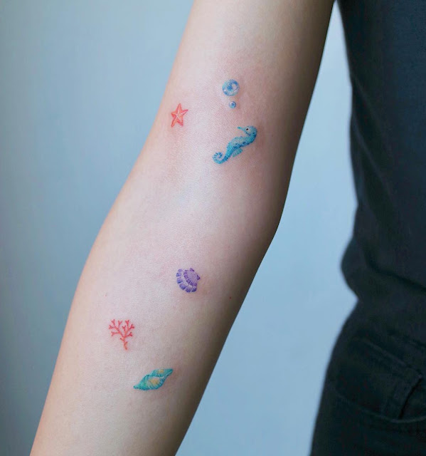 Mini tatuagens femininas 