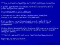 Pantalla azul de Windows tabla de errores de Windows pantalla en azul windows xp pantalla azul de la muerte de error de windows vista reinicia disco 0x0000007b volcado de memoria pantallazo azul taringa