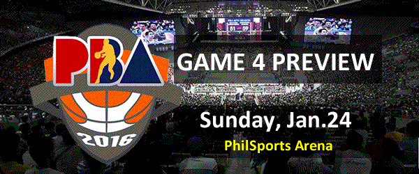 List of PBA Game Friday January 22, 2016 @ Lucena, Quezon