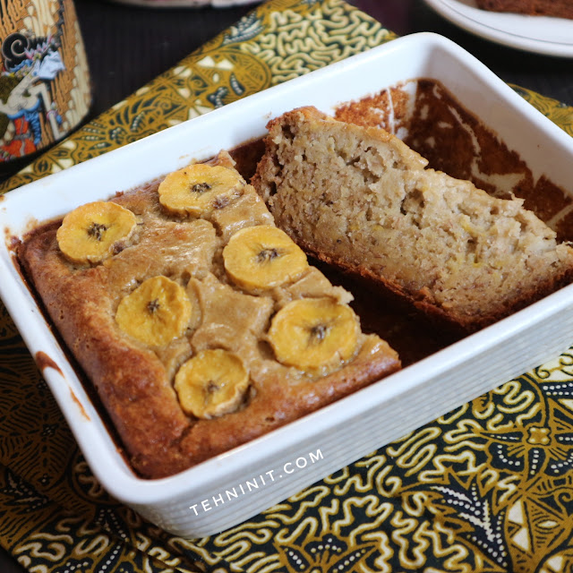 Bolu Pisang Tepung Beras Tanpa Mikser - Low Budget Kitchen