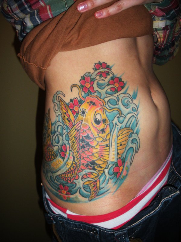 Popular Koi Fish Tattoos Koi Fish tattoos are now very popular among men and