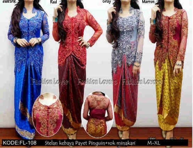 VIELIA OLSHOP STELAN KEBAYA PAYET KEBAYA PESTA KEBAYA 