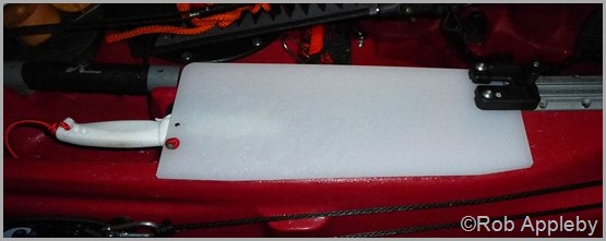 Saltwater kayak fisherman: DIY - removable cutting board