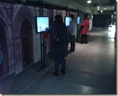Reconstitutions paris3ds dans la crypte archéologique de Notre Dame