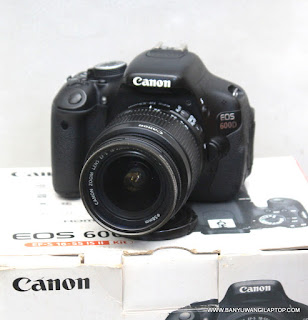 Jual Kamera Dslr  Canon 600D Bekas di Banyuwangi