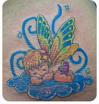 Fotos e imagens de Tatuagens de Anjos