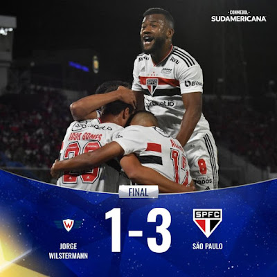 Wilstermann 1 - 3 Sao Paulo