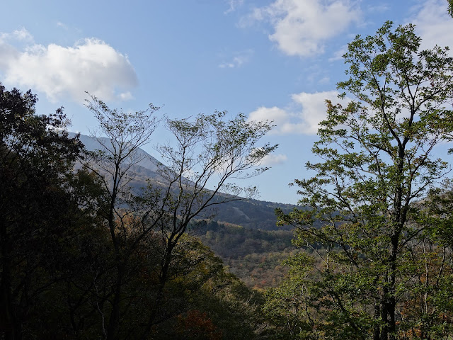 香取の山道からの眺望