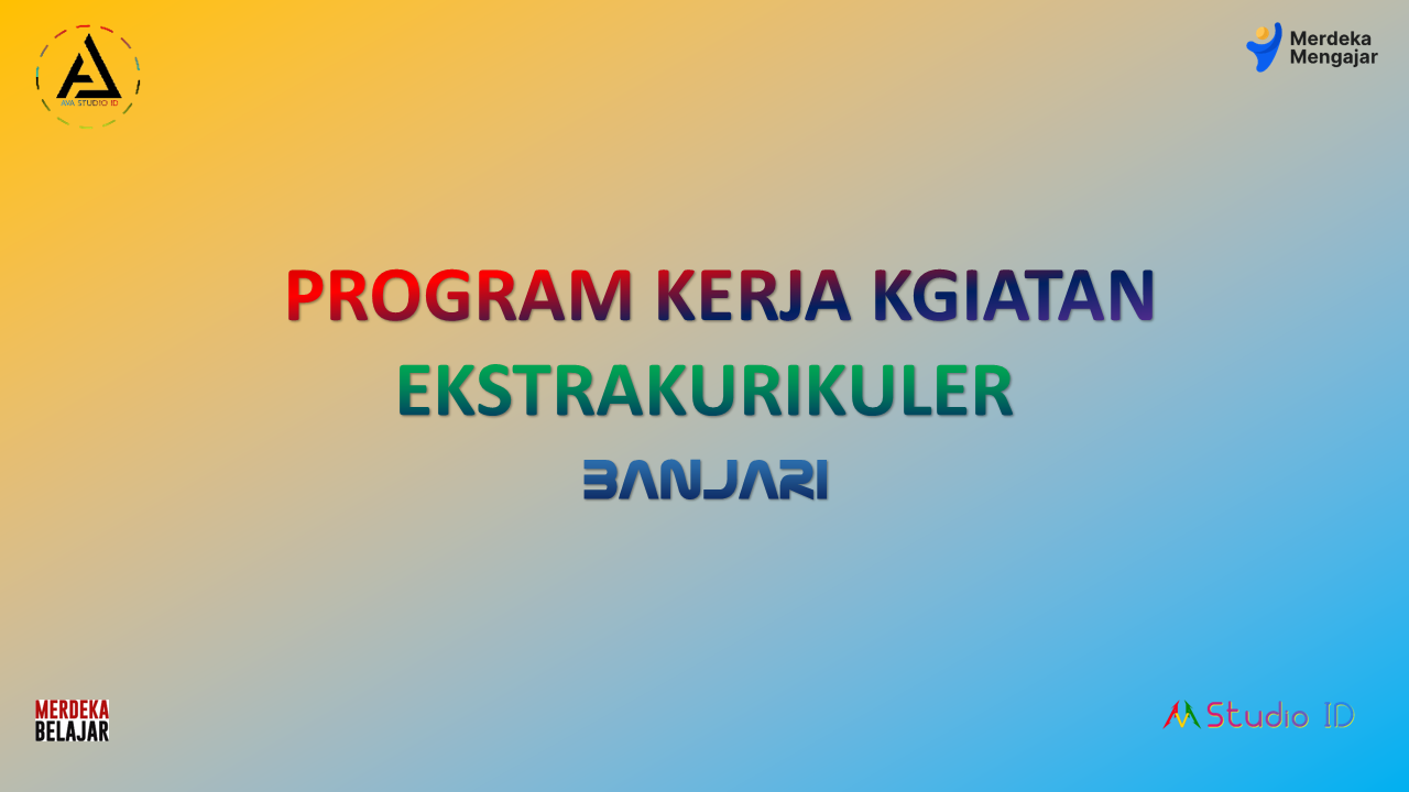 Program Kerja Kegiatan Ekstrakurikuler Banjari Untuk Sekolah/Madrasah