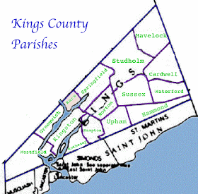 Climbing My Family Tree: KIng's County New Brunswick Parishes