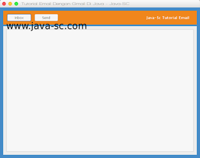 Cara Mengambil Kotak Masuk Pesan Gmail di Java Swing 1