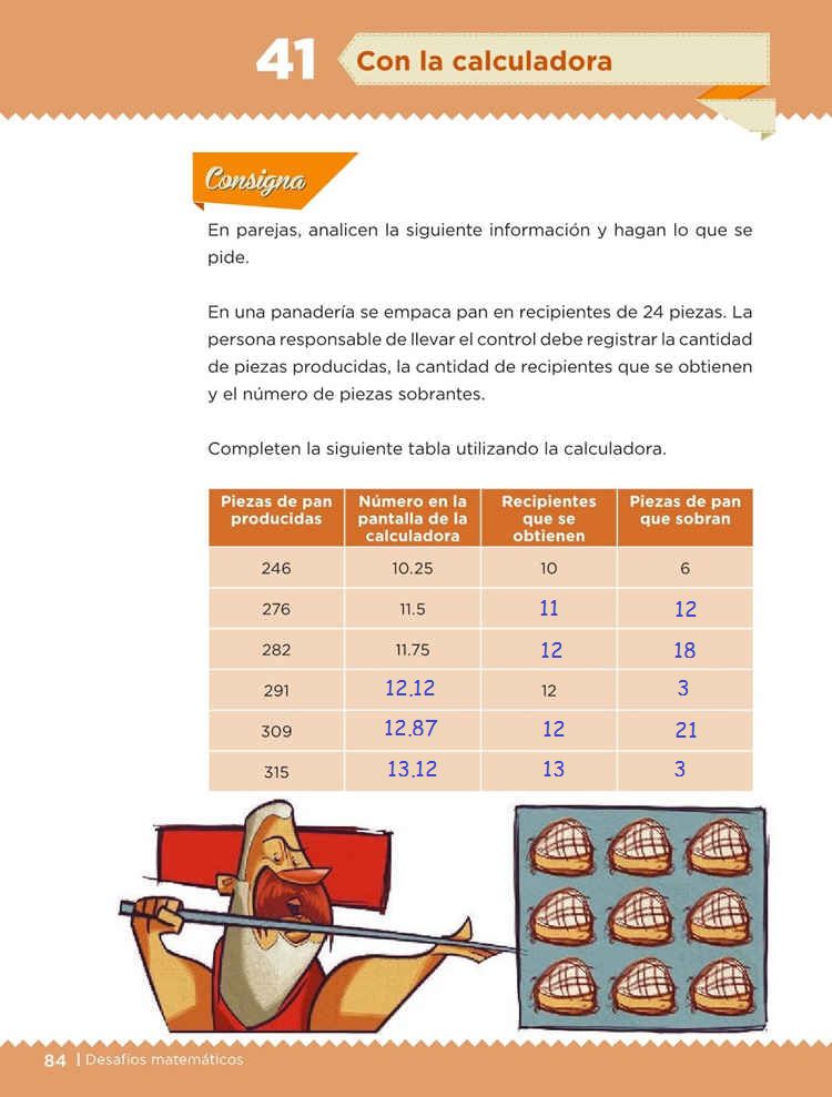 Con calculadora -Desafío 41- Desafíos Matemáticos Quinto ...