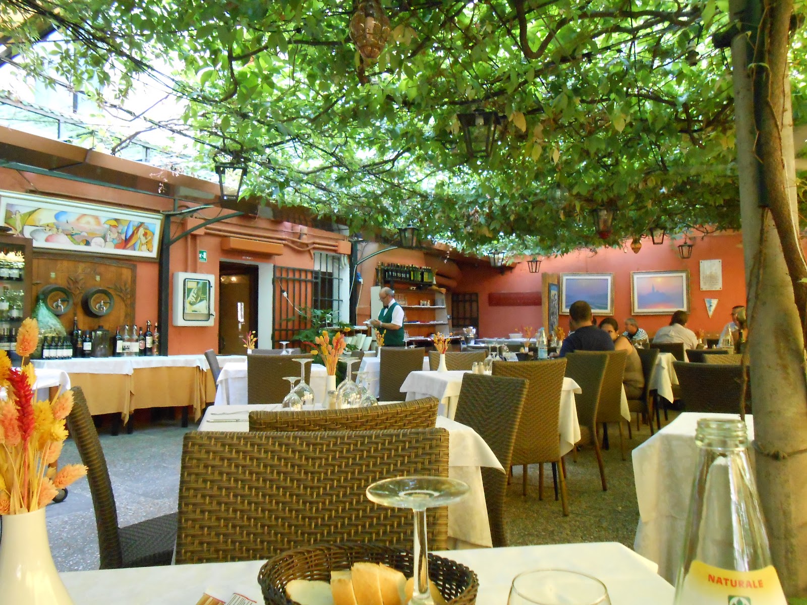 Al Giardinetto - a restaurant in a 15th century palace garden